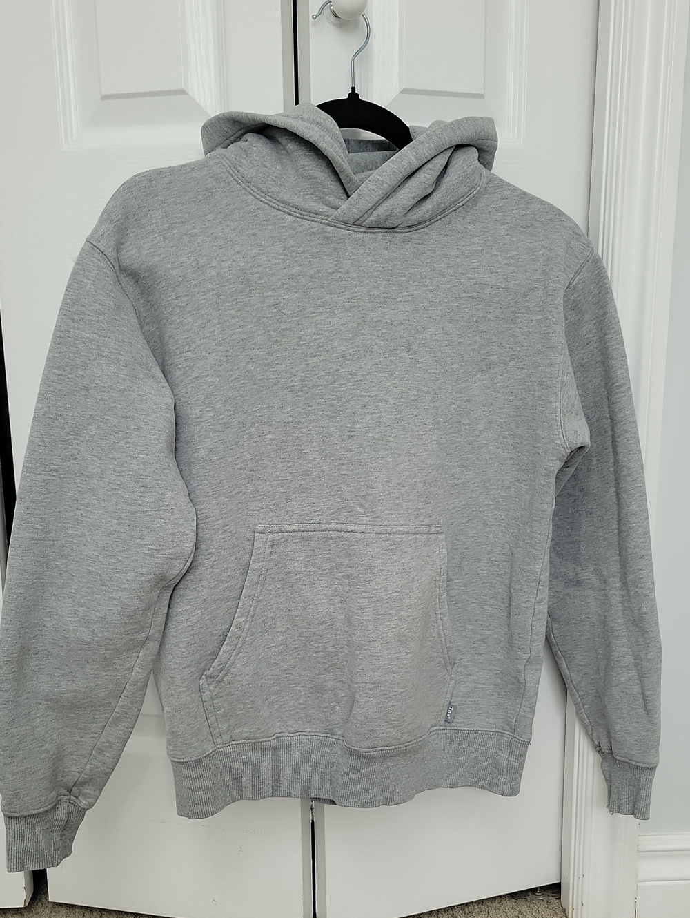 TNA Womens Heather Grey Hooded Sweatshirt